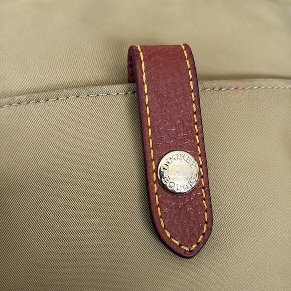 Dooney & Bourke Crossbody Bag Nylon & Leather Duck Logo - Picture 6 of 16